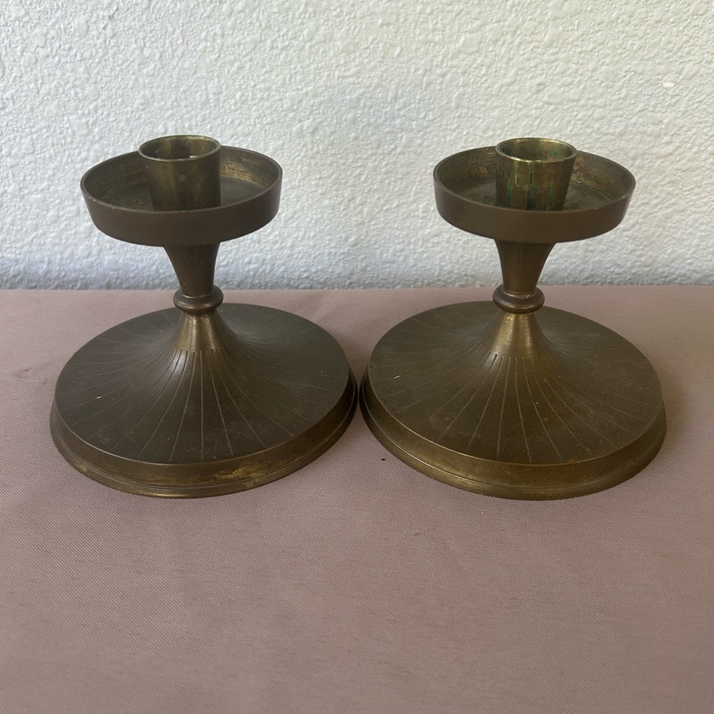 Antique Brass Candlestick Holders Made in India